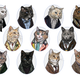 Illustration for article titled Doctor Mew reimagines the eleven Doctors as canny and capricious cats